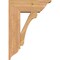 Ekena Millwork Legacy Traditional Smooth Bracket w/ Offset Brace, Western Red Cedar, 7 1/2"W x 20"D x 28"H BKT0806X20X28LEC01SWR - alternate 4